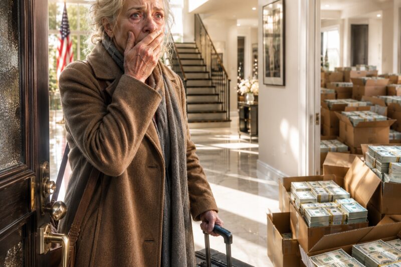 My daughter married a Korean man when she was 21. She hasn’t been home for twelve years, but every year she sends me $100,000. This Christmas, I decided to visit her in secret. When I opened the door to her house… I was paralyzed.