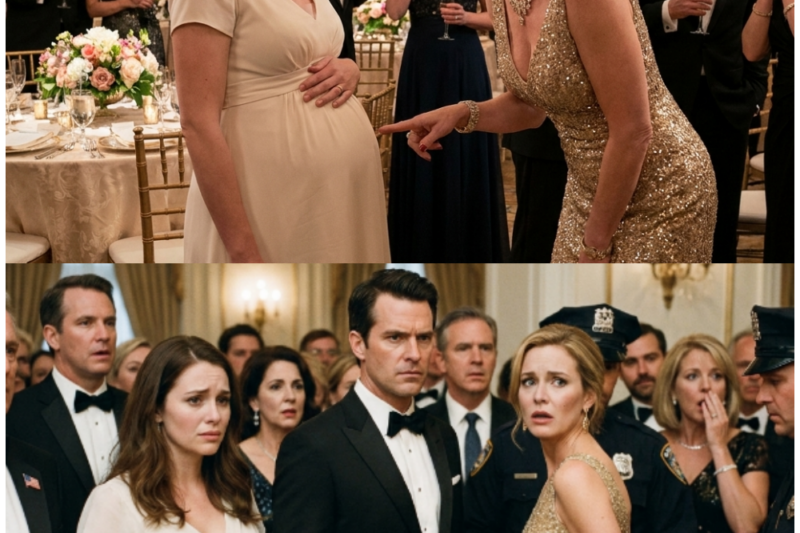 THE RICH WOMAN MOCKED MY PREGNANCY AT A CHARITY GALA—BUT SHE DIDN’T KNOW MY HUSBAND WAS THE BILLIONAIRE WHO COULD DESTROY HER