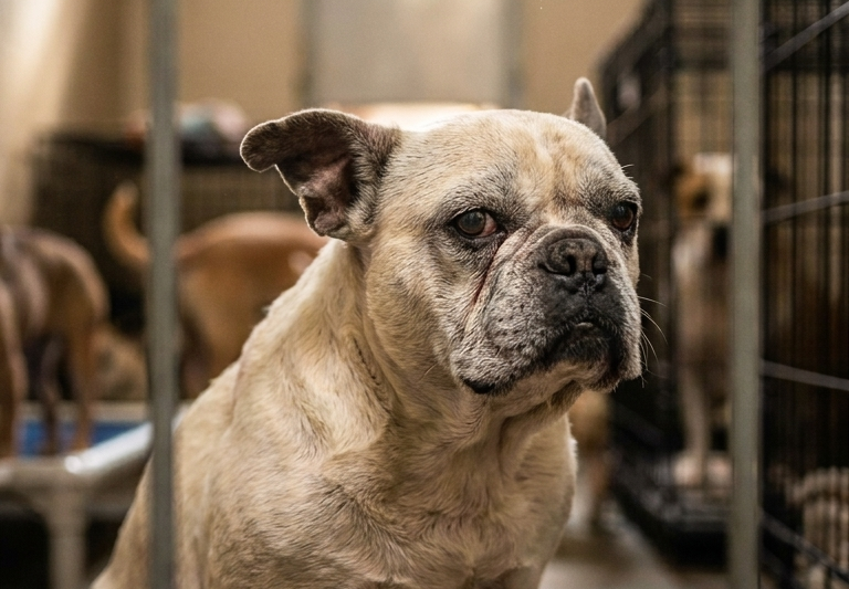 Everyone Ignored This Dog at the Shelter — She Came Back for Him the Next Day
