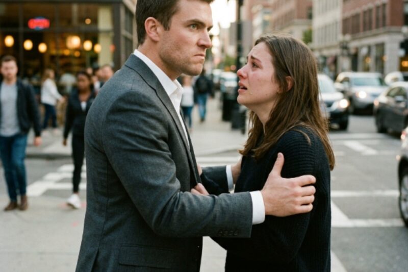 THE ENVELOPE SHOOK IN HER HAND