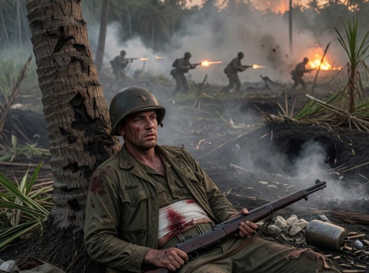 THEY LEFT HIM WOUNDED AGAINST A TREE WITH 8 BULLETS — WHAT THEY FOUND LATER STUNNED EVERY SOLDIER ON SAIPAN