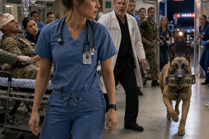 Doctors Doubted the Quiet Nurse—Until a K9 Delivered the Evidence That Exposed Her Navy SEAL Past