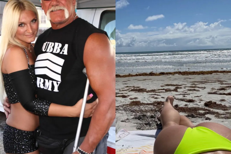 Brooke Hogan’s Bikini Tribute to Hulk Hogan Sparked a Cruel Internet Fight — But Her Clapback Exposed Something Much Deeper About Grief