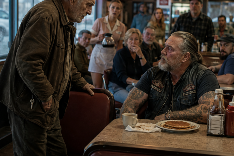 THE OLD MAN ASKED FOR ONE EMPTY CHAIR, BUT HIS HAND WAS SHAKING LIKE HE WAS RUNNING OUT OF TIME.