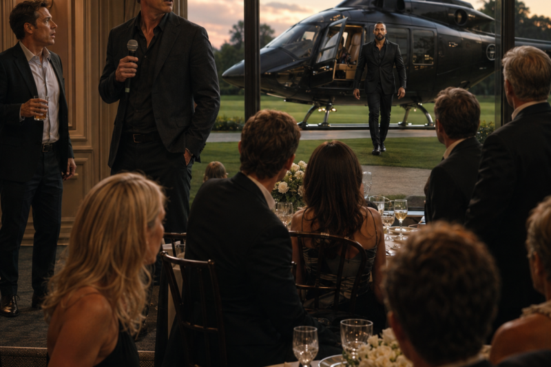 THEY INVITED THE “BROKE BLACK KID” TO BREAK HIM AGAIN — BUT HE LANDED AT THE REUNION IN HIS OWN PRIVATE HELICOPTER