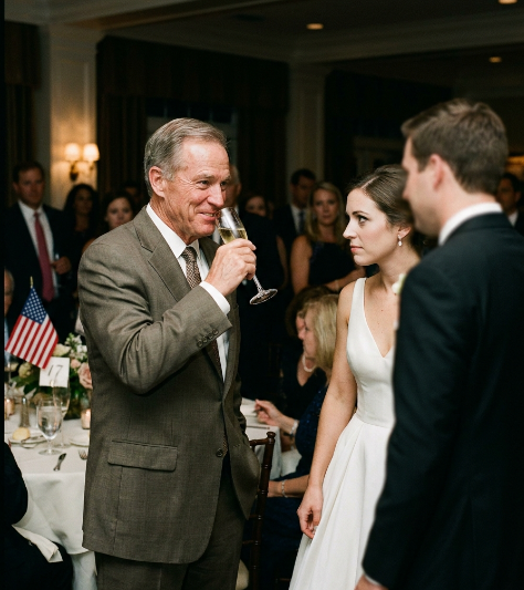 WHEN I SAW MY FATHER-IN-LAW SLIP SOMETHING INTO MY WEDDING CHAMPAGNE, I SWITCHED THE GLASSES — AND HIS PERFECT FAMILY DYNASTY STARTED COLLAPSING BEFORE THE TOAST WAS OVER