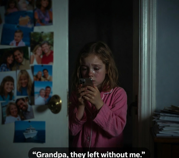 HER PINK PAJAMAS WERE WRINKLED, HER LITTLE SUITCASE WAS STILL BY THE CLOSET, AND THE FAMILY PHOTO WALL HAD ALREADY TOLD ME WHAT THEIR WORDS HAD BEEN HIDING.