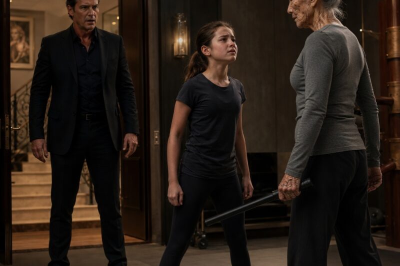Billionaire Caught the Housekeeper Teaching His Blind Daughter to Fight—Then Her Real Name Exposed the Secret That Nearly Destroyed His Empire