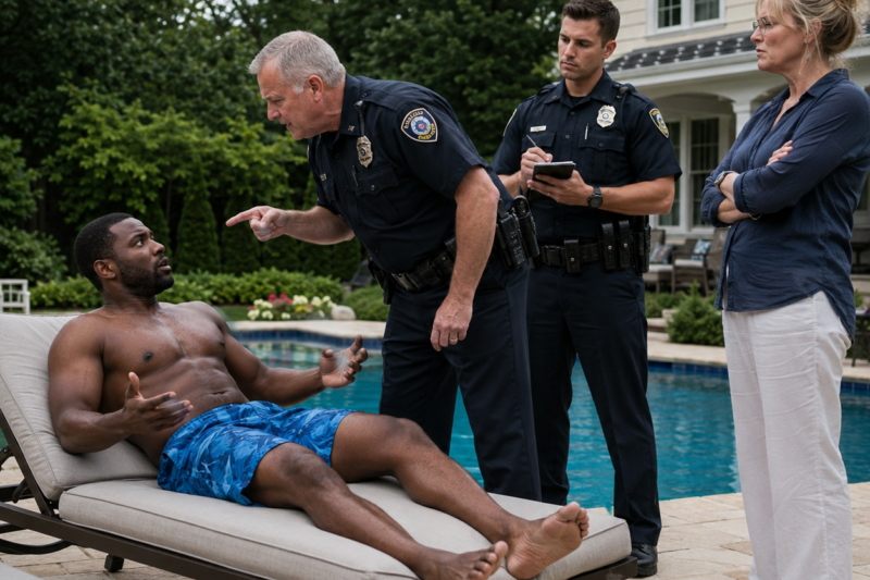 Police Hassled A Black Millionaire At His Pool — Then They Bolted When They Saw His Federal Badge