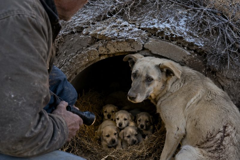 THE 15-YEAR-OLD GOLDEN RETRIEVER LEFT BEFORE DAWN — AND THE NOTE ON HIS COLLAR THAT MADE THE SHELTER GO SILENT