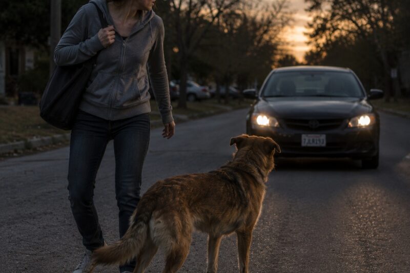 A stray dog followed me for three whole days, no matter how hard I tried to chase him away. I thought he was hungry, stubborn, or lonely.