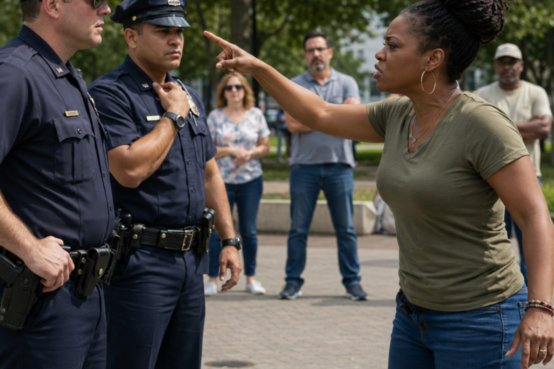 Cops Detain Black Mom at Park for “Suspicious Activity” — Panic When Her FBI Team Pulled Up