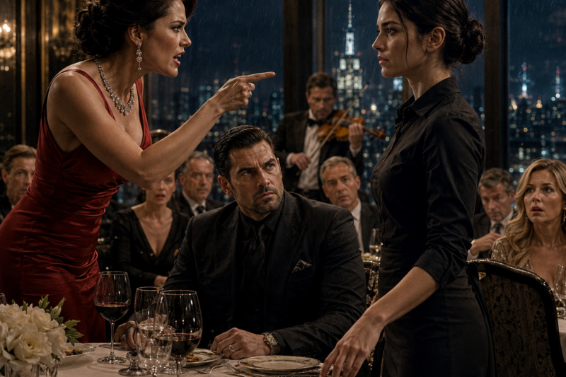ISABELLA SALVATORE CALLED THE WAITRESS ILLITERATE IN FRONT OF THE MOST DANGEROUS PEOPLE IN MANHATTAN. THE WAITRESS DIDN’T CRY, DIDN’T APOLOGIZE, AND DIDN’T LOWER HER EYES.