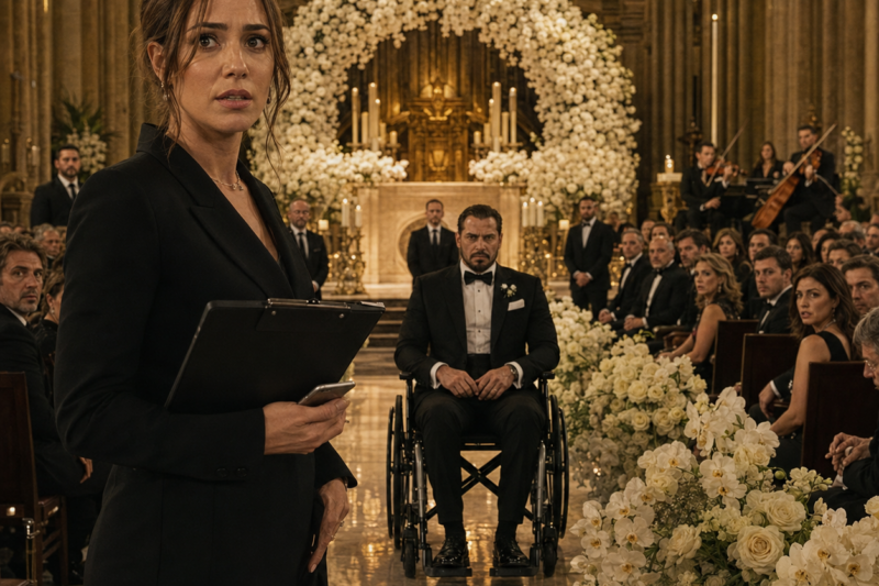 ABANDONED AT THE ALTAR, THE WHEELCHAIR-BOUND MAFIA BOSS MARRIED HIS PLANNER — AND SHE BECAME THE ONLY WEAPON HIS ENEMIES COULD NOT BREAK