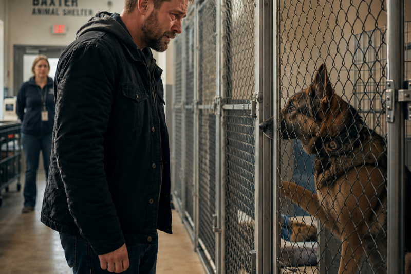 They Told the Soldier His K9 Was Gone—Three Years Later, the Dog Barked From a Shelter Cage