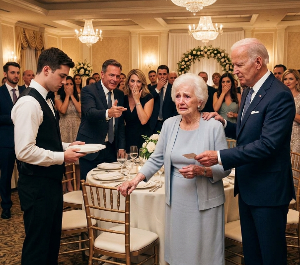 A WHITE-HAIRED STRANGER IN A DARK SUIT TOUCHED MY SHOULDER, SLIPPED HIS HAND INTO MINE, AND WHISPERED, “TAKE THIS.”