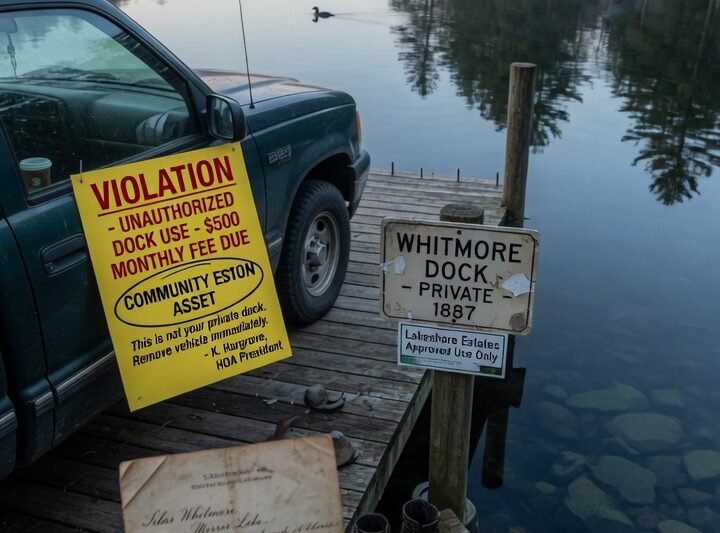 I INHERITED THE WATER RIGHTS TO A 2,100-ACRE LAKE — THEN THE HOA TRIED TO CHARGE ME $500 A MONTH TO USE MY OWN DOCK