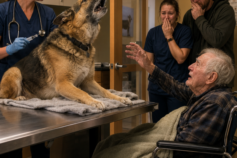 The Dying K9 Howled Before the Final Injection—Because His Handler Was Still Trying to Reach Him