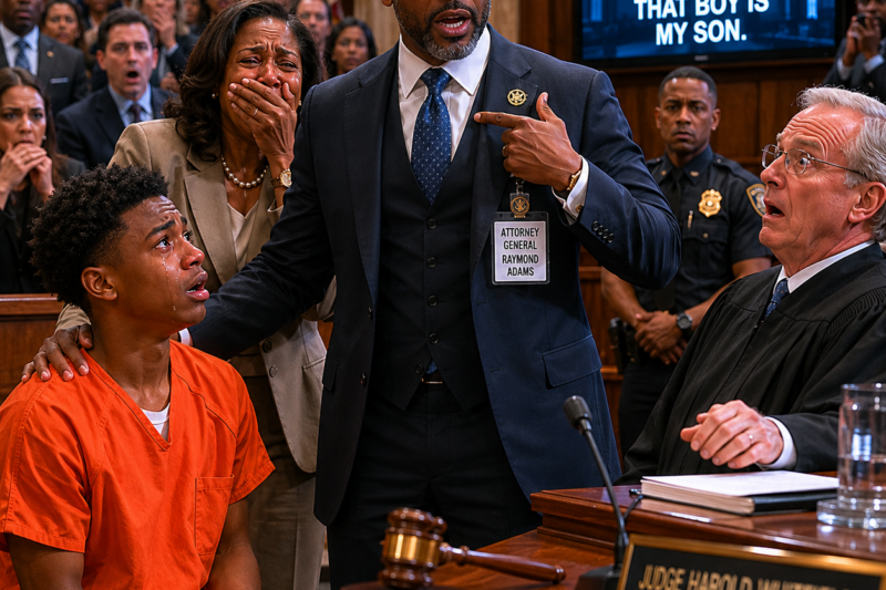 THE JUDGE SENTENCED A BLACK HONOR STUDENT TO LIFE — THEN THE ATTORNEY GENERAL WALKED IN AND SAID, “THAT BOY IS MY SON