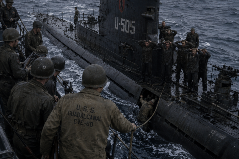 THE U.S. NAVY WAS ORDERED TO SINK GERMAN SUBMARINES — ONE CAPTAIN TOOK U-505 ALIVE AND STOLE ITS SECRETS