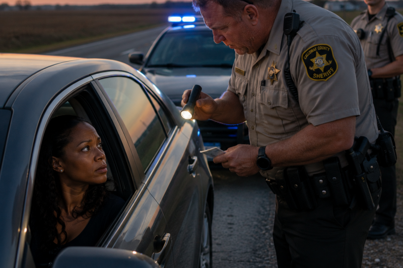 CORRUPT DEPUTY ROBBED BLACK DRIVERS FOR TEN YEARS — UNTIL HE PULLED OVER THE WRONG WOMAN