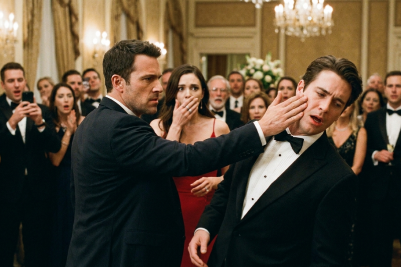 THE ARROGANT BUSINESSMAN GRABBED MY WRIST AT A CHARITY GALA—BUT HE DIDN’T KNOW MY QUIET HUSBAND WAS THE BILLIONAIRE WHO COULD DESTROY HIM