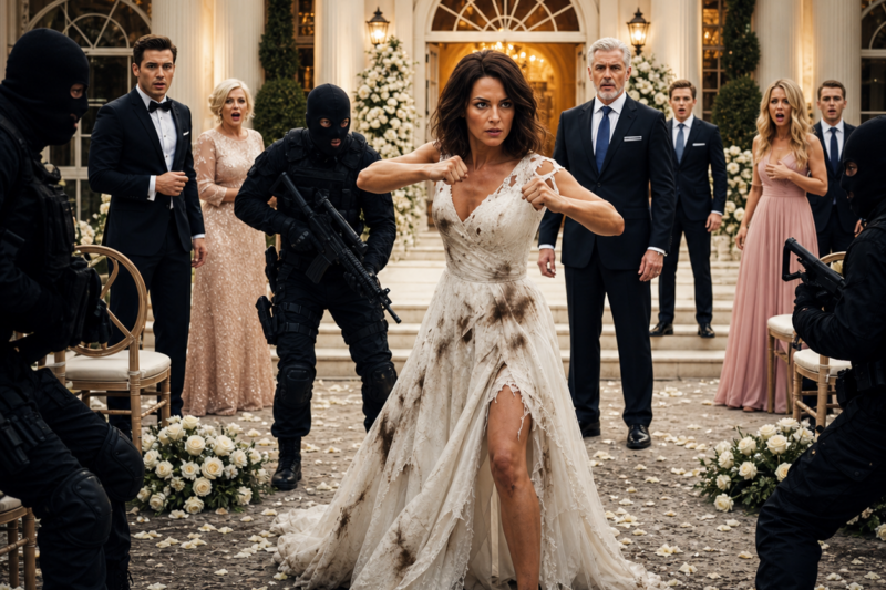 THEY CALLED ME A GOLD DIGGER AT MY WEDDING—THEN ARMED ROBBERS FOUND OUT WHO I REALLY WAS