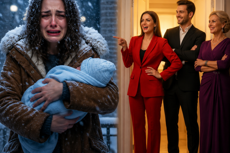 THEY THREW ME AND MY BABY IN THE SNOW—THEN I INHERITED $2.3 BILLION