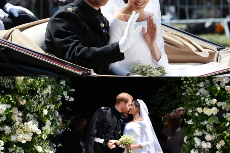 MEGHAN MARKLE DIDN’T NEED A ROYAL BALCONY TO MAKE PEOPLE STOP SCROLLING—SHE ONLY NEEDED A WEDDING PHOTO THE WORLD HAD NEVER SEEN.