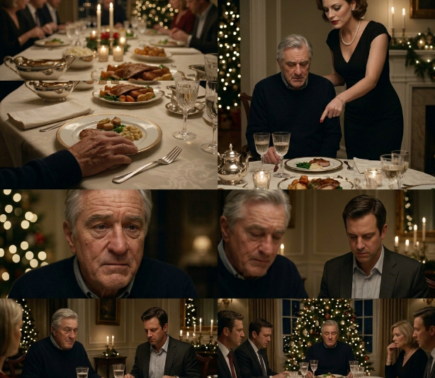 AT CHRISTMAS DINNER, MY DAUGHTER-IN-LAW POINTED AT MY PLATE AND SAID