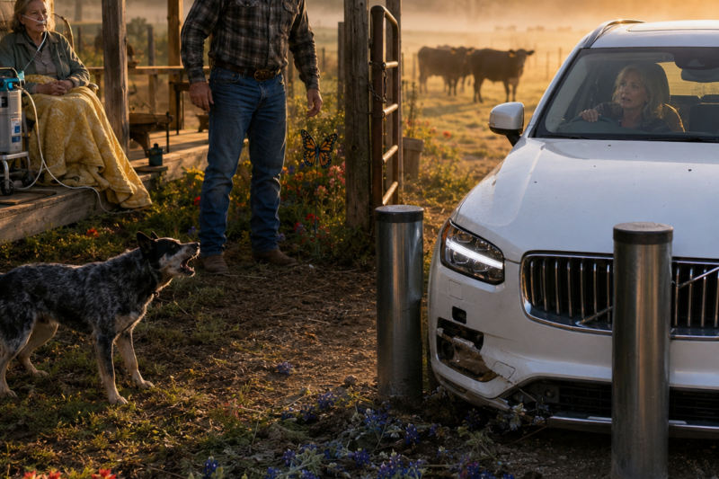 HOA KAREN KEPT DRIVING THROUGH MY RANCH GATE — SO I INSTALLED STEEL BOLLARDS SHE COULDN’T PASS