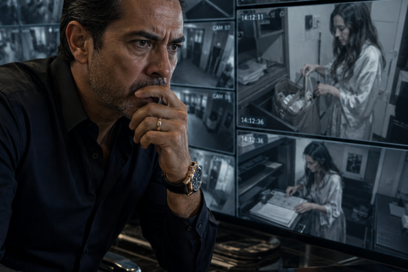 WHEN THE MILLIONAIRE SAW POLICE DRAGGING AWAY THE NANNY, HE THOUGHT IT WAS OVER… UNTIL THE SECURITY FOOTAGE EXPOSED HIS WIFE’S DISGUSTING BETRAYAL
