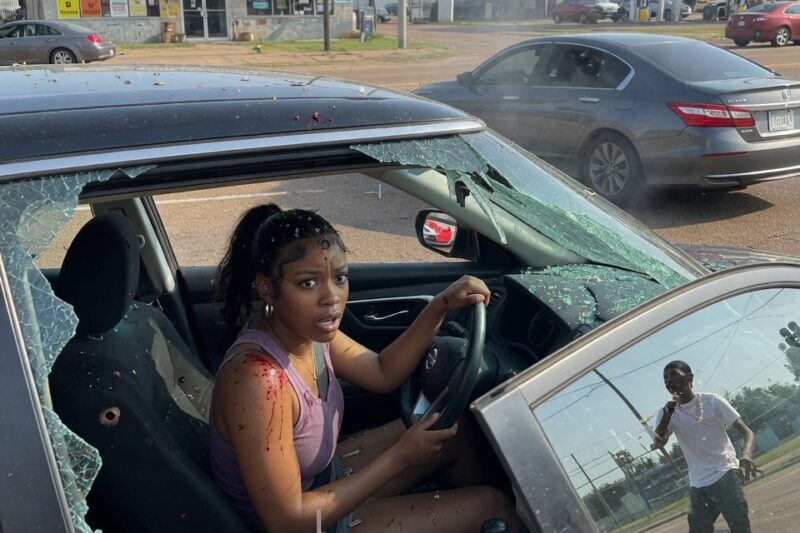 SHE THOUGHT SHE WAS ONLY PICKING UP A GUY SHE WAS SEEING — UNTIL A GRAY HONDA PULLED BESIDE HER AND TURNED HER CAR INTO A TARGET