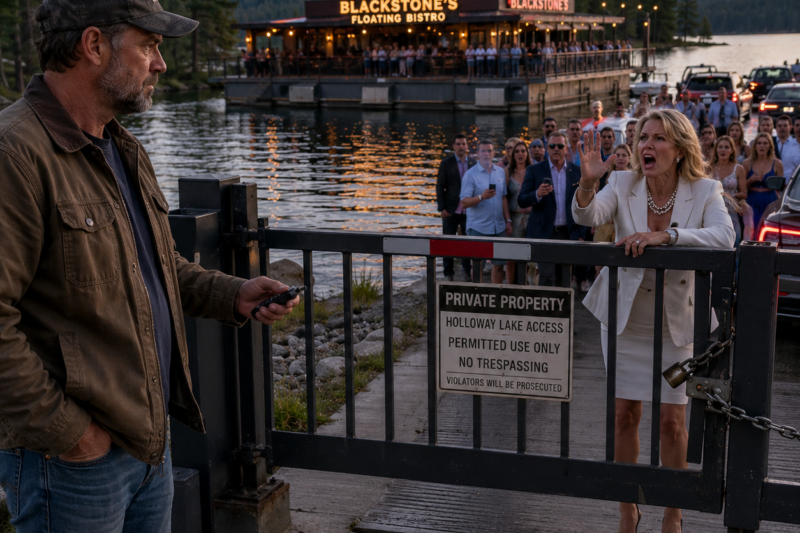 HOA BUILT A FLOATING RESTAURANT ON MY LAKE — SO I LOCKED THE ONLY BOAT RAMP AND SANK HER WHOLE EMPIRE