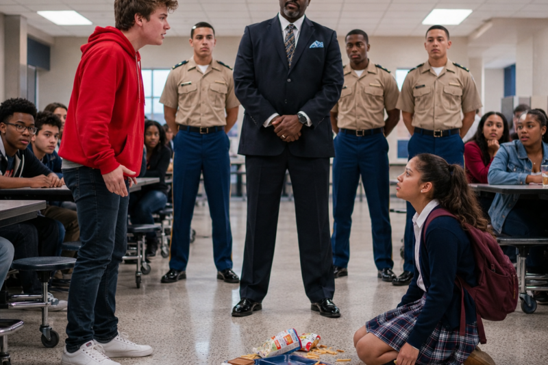 Bullies Mock Black Girl at School — One Call Later, Her Navy SEAL Dad Walks In