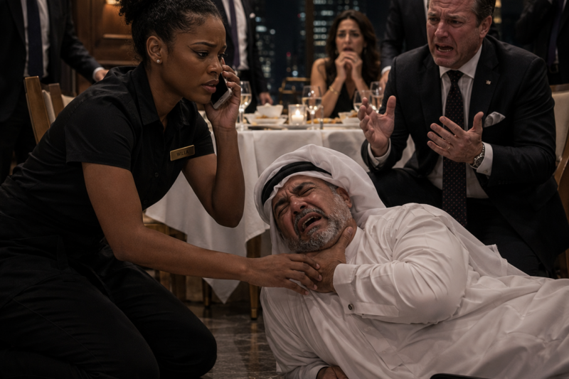 CEO HUMILIATED A BLACK WAITRESS AS “UNEDUCATED” TO IMPRESS HIS CLIENTS — MINUTES LATER, HE BEGGED HER TO SAVE THE MAN HE COULDN’T UNDERSTAND