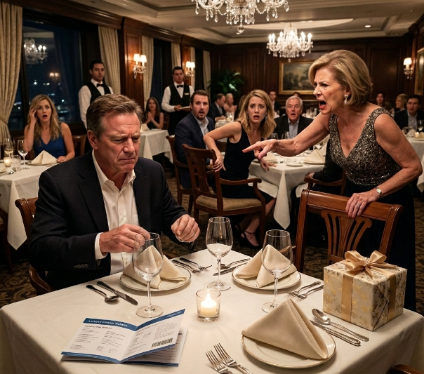 MY MOTHER STOOD UP IN A MICHELIN-STAR RESTAURANT AND SCREAMED, “WHERE’S YOUR WIFE—WHO PAYS?”