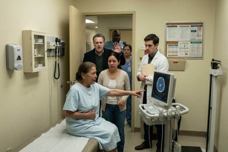 MY MOTHER’S CT SCAN MADE THE DOCTOR LOCK THE DOOR. MY HUSBAND HAD WARNED ME NOT TO BRING HER THERE. THEN I SAW WHY HE WAS AFRAID.