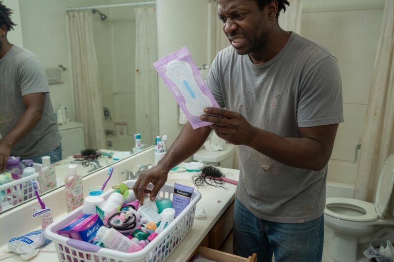 THE MORNING HE JUDGED MY BATHROOM BASKET — AND SHOWED ME EXACTLY WHY A MAN IN HIS FORTIES WAS STILL SINGLE