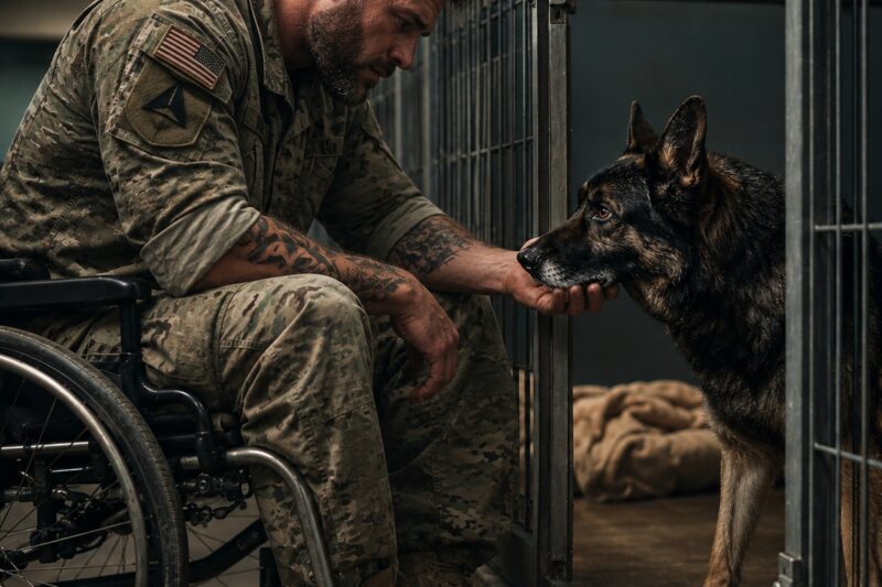 The Wheelchair Officer Found His Missing Police Dog at a Rescue Center — and the Reunion Changed Everything.