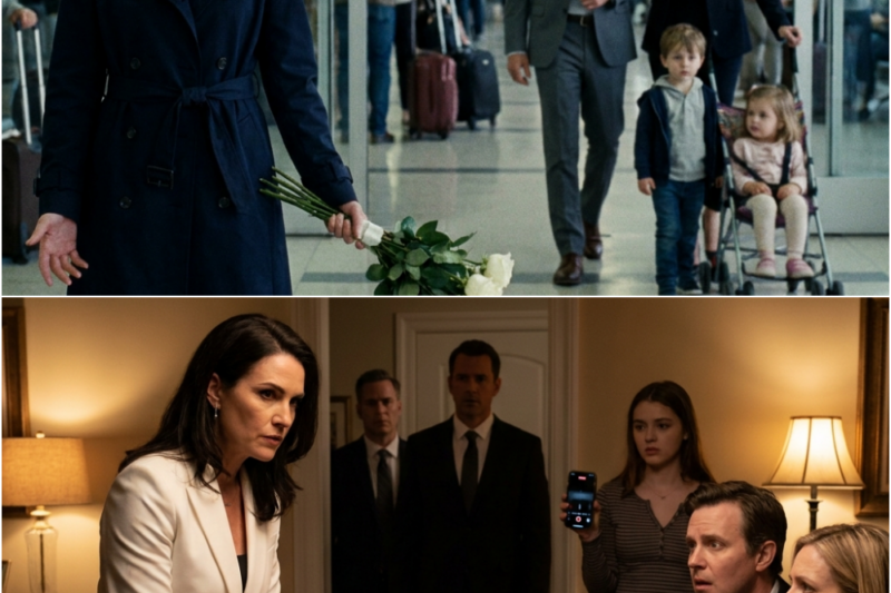 I WAITED THREE YEARS AT THE AIRPORT FOR MY HUSBAND TO COME HOME—BUT HE ARRIVED WITH ANOTHER WOMAN, TWO CHILDREN CALLING HIM DADDY… BUT THEY DIDN’T KNOW I HAD JUST UNCOVERED THE SECRET THAT WOULD DESTROY THEM ALL