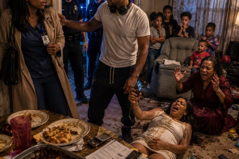My sister announced she was pregnant for the eighth time at Sunday dinner, then looked straight at me and told the whole family I would be paying for the birth.