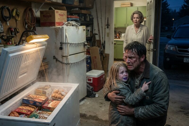 I thought I was going back to my old house to collect a few forgotten boxes after the divorce. Instead, I found my six-year-old daughter locked inside a freezer, shaking so violently she could barely say my name. Then she pointed at the second freezer in the garage and whispered, “Don’t open that one, Daddy.”