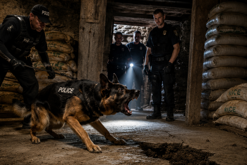 The Police Dog Growled at the Rice Cellar—And Uncovered the Headless Body Beneath the Old Bayou Hous