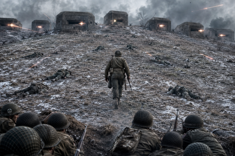 SIX GERMAN BUNKERS PINNED HIS COMPANY DOWN — ONE AMERICAN WALKED INTO THE K!LL ZONE ALONE