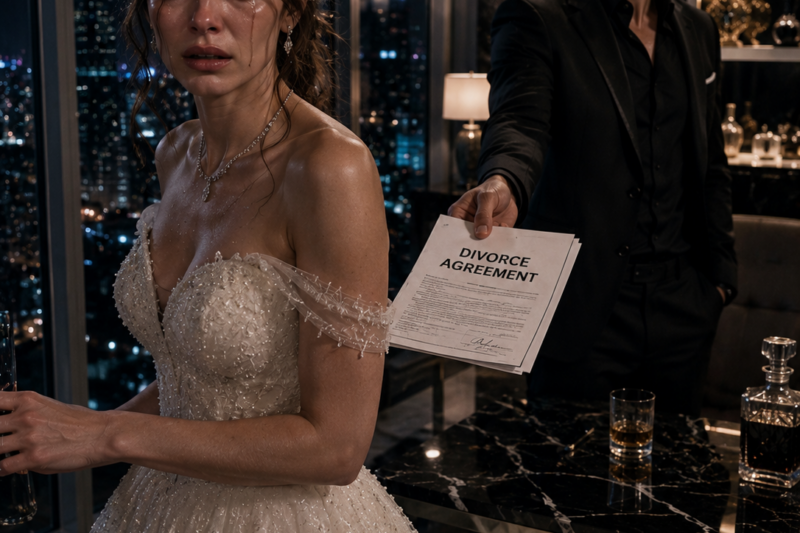 HE DEMANDED A DIVORCE HOURS AFTER THE WEDDING—THEN HIS DISCARDED WIFE BECAME THE ONE THING THE MAFIA BOSS FEARED