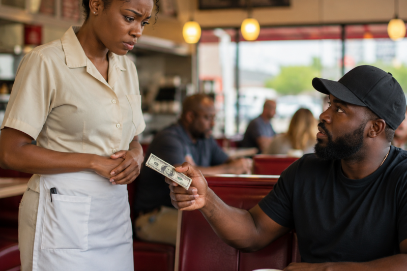 Undercover Black Boss Orders Toast at His Diner — Then a Whisper Behind the Counter Stopped Him Cold