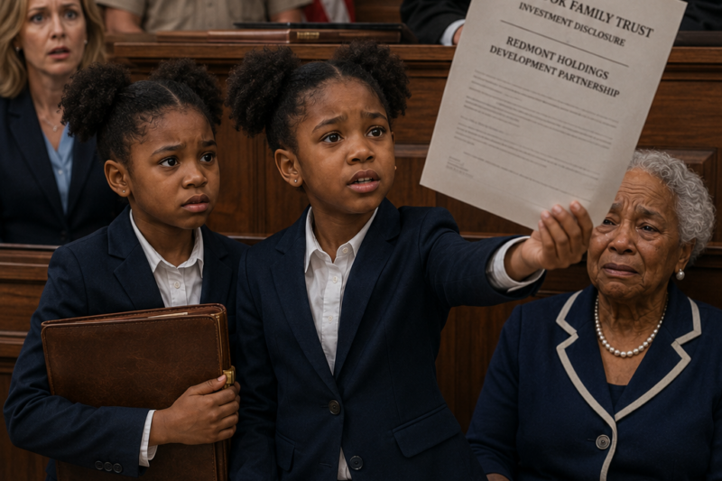 The judge laughed at them. Their grandmother started crying. Then one question changed the whole courtroom