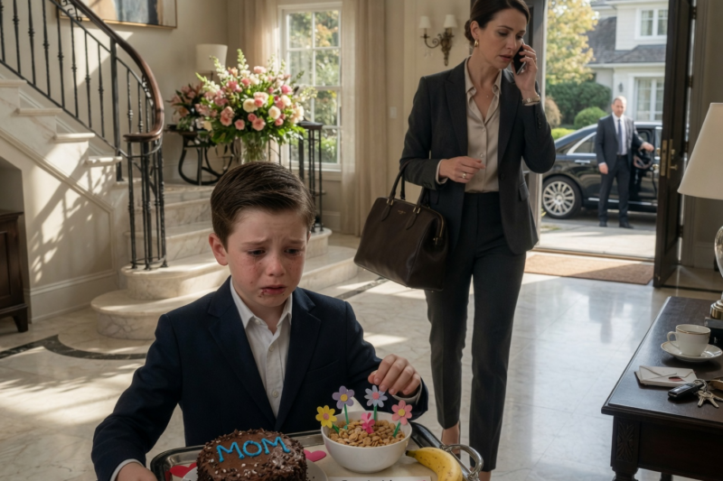 HE PLANNED A MOTHER’S DAY SURPRISE, BUT HIS MOM WALKED RIGHT PAST IT FOR A $50 MILLION MEETING.
