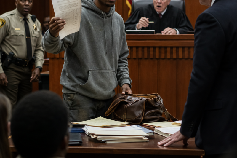 THE JUDGE THOUGHT HE WAS JUST A BLACK KID LOST IN COURT… UNTIL HE DESTROYED A TOP LAWYER WITH ONE QUESTION